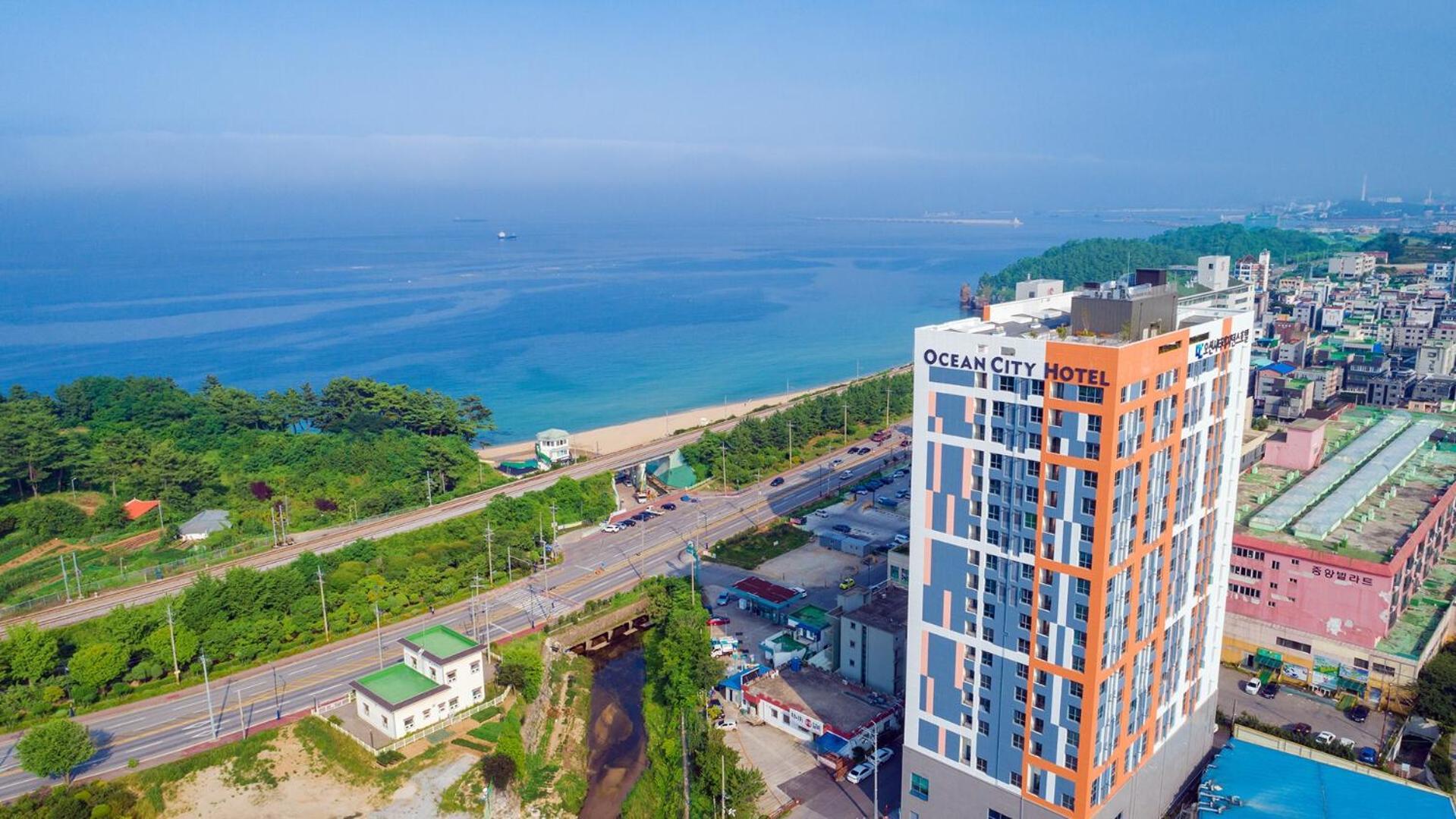 Donghae Beach Hanseom Hotel Exterior foto